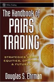 Front cover of The handbook of pairs trading by Douglas S. Ehrman