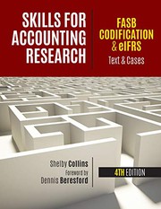 Front cover of SKILLS F/ACCOUNTING RESEARCH [Paperback] Collins by Collins