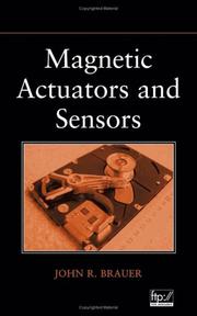 Front cover of Magnetic Actuators and Sensors by John R. Brauer