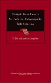 Cover of Multigrid finite element methods for electromagnetic field modeling by Yu Zhu