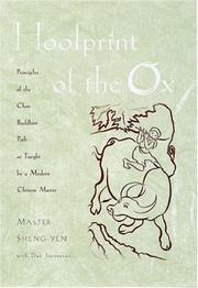 Front cover of Hoofprint of the ox by Shengyan