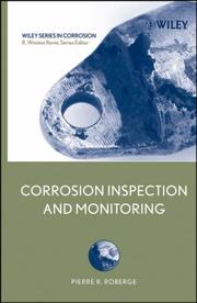Front cover of Corrosion inspection and monitoring by Pierre R. Roberge