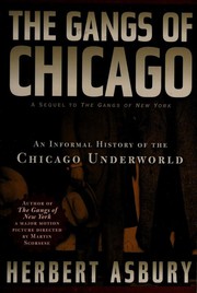 Cover of The Chicago underworld by Herbert Asbury