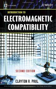 Cover of Introduction to electromagnetic compatibility by Clayton R. Paul