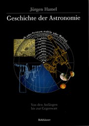 Front cover of Geschichte der Astronomie by Jürgen Hamel