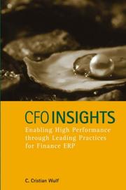 Cover of CFO insights by C. Cristian Wulf