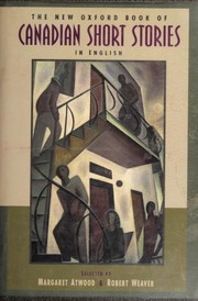 Front cover of The New Oxford Book of Canadian Short Stories by Margaret Atwood