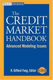 Front cover of The Credit Market Handbook by H. Gifford Fong