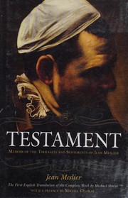 Cover of Testament by Jean Meslier