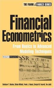 Front cover of Financial Econometrics by Svetlozar T. Rachev
