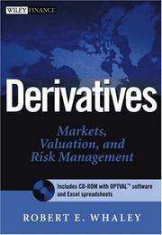 Cover of Derivatives by Robert E. Whaley