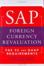 Front cover of SAP foreign currency revaluation by Susanne Finke