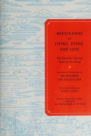 Cover of Meditations on living, dying, and loss by Karma-gliṅ-pa