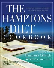 Front cover of The Hamptons diet cookbook by Fred, M.D. Pescatore