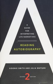 Cover of Reading autobiography by Sidonie Smith