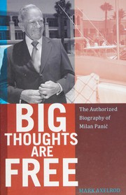 Cover of Big Thoughts Are Free by Mark Axelrod