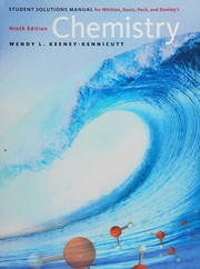 Front cover of Student solutions manual for Whitten, Davis, Peck, and Stanley's Chemistry by Wendy L. Keeney-Kennicutt