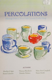 Cover of Percolations by Thomas Blacklock
