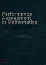 Cover of Performance assessment in mathematics by Lianghuo Fan