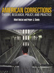 Cover of American corrections by Matt DeLisi