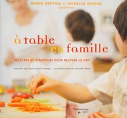 Cover of À table en famille by Marie Breton