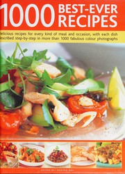 Front cover of 1000 great recipes by Martha Day
