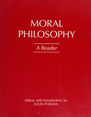 Front cover of Moral philosophy by Louis P. Pojman