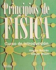 Front cover of Principios de física by Virgilio Beltrán