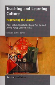 Front cover of Teaching and Learning Culture by Mads Jakob Kirkebæk