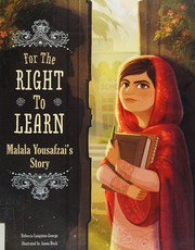 Front cover of For the right to learn by Rebecca Langston-George