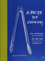 Front cover of A recipe for cooking by Cal Peternell
