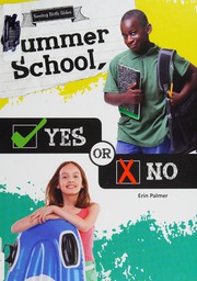 Front cover of Summer School, Yes or No by Erin Palmer