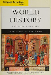 Cover of Cengage Advantage Books by William J. Duiker
