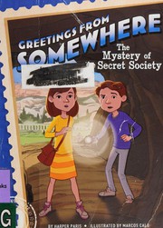 Cover of The mystery of the secret society by Harper Paris