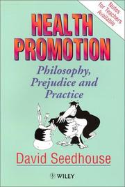 Front cover of Health promotion by David Seedhouse