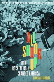 Cover of All Shook Up by Glenn C. Altschuler