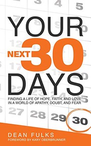 Cover of Your Next Thirty Days by Dean Fulks