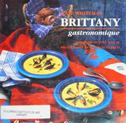Cover of Brittany Gastronomique by Kate Whiteman