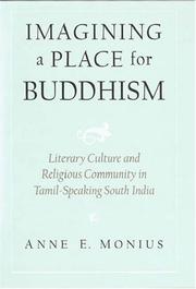 Front cover of Imagining a place for Buddhism by Anne Elizabeth Monius
