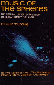 Front cover of Music of the spheres by Murchie, Guy