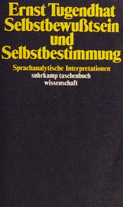 Front cover of Selbstbewusstsein und Selbstbestimmung by Ernst Tugendhat