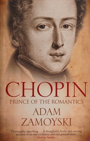 Front cover of Chopin by Adam Zamoyski