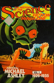 Front cover of History of Science Fiction Magazine, 1926-1935 by Ashley