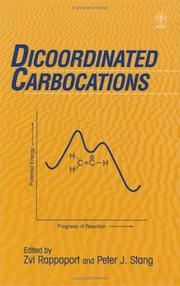 Front cover of Dicoordinated carbocations by Zvi Rappoport