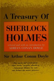 Front cover of A Treasury of Sherlock Holmes [2 novels, 27 stories] by Arthur Conan Doyle