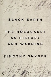 Cover of Black earth by Timothy Snyder