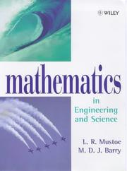 Front cover of Mathematics in engineering and science by L. R. Mustoe