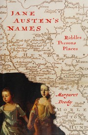 Front cover of Jane Austen's names by Margaret Anne Doody