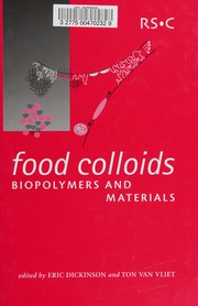 Front cover of Food Colloids, Biopolymers and Materials by Eric Dickinson