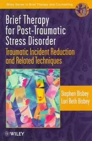 Cover of Brief therapy for post-traumatic stress disorder by Stephen Bisbey